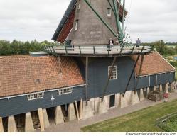 Photo Textures of Building Windmill